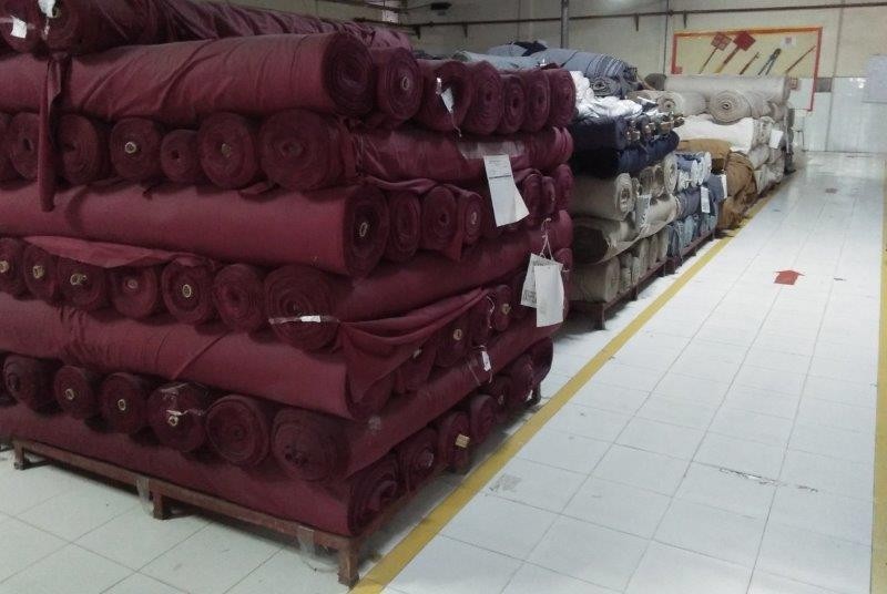 Fabric storage area