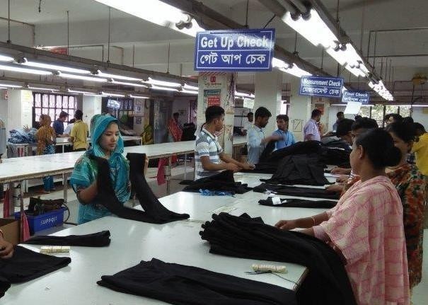 Finishing section (QC Check Area)